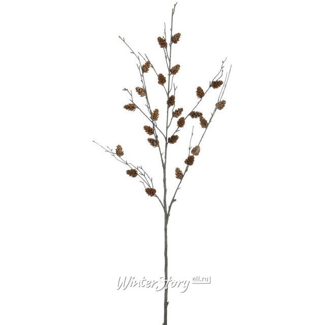 Искусственная ветка с шишками Tiny Cones 99 см Edelman