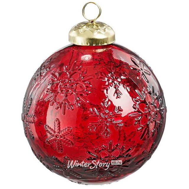 Стеклянные елочные шары Relaxation: Рождественский Пунш 8 см, 6 шт Edelman