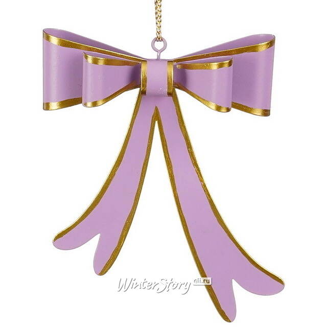 Елочные игрушки Банты Фрейлины Розали 12 см, 3 шт Edelman