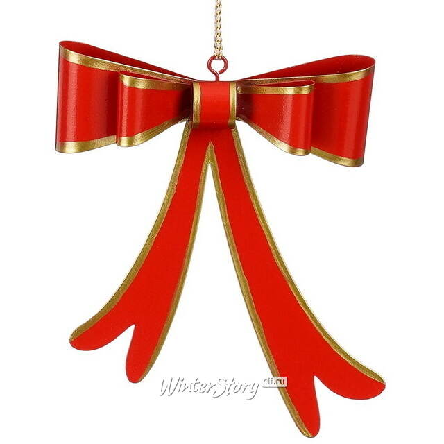 Елочные игрушки Банты Фрейлины Розали 12 см, 3 шт Edelman