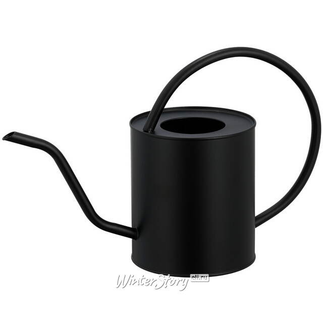 Лейка для комнатных растений Лаурия 21 см черная Edelman