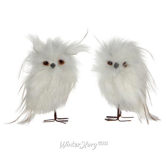 Мягкая игрушка Совенок Белоснежный 16*6*12 см Edelman (Эдельман)