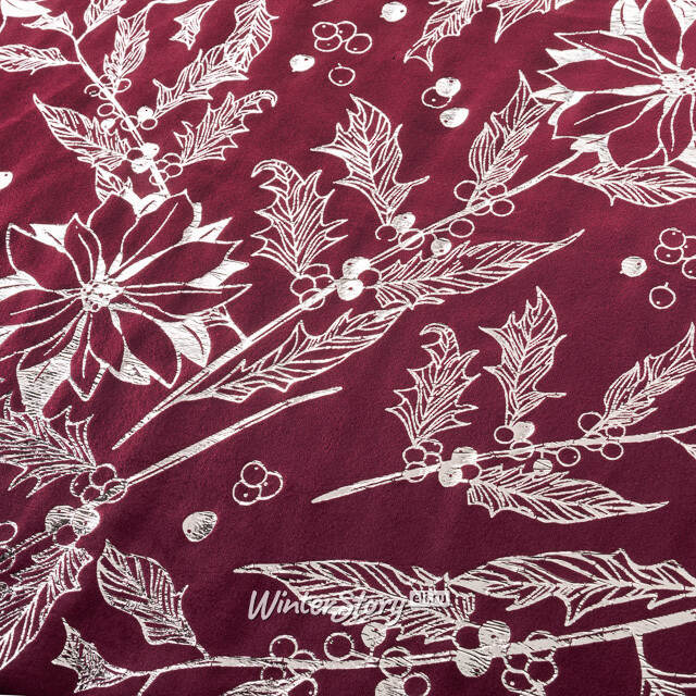 Новогодняя дорожка Granada - Остролист 270*48 см Due Esse Christmas