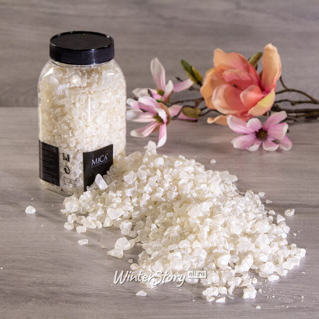 Присыпка Камешки 0.8 кг белые Edelman