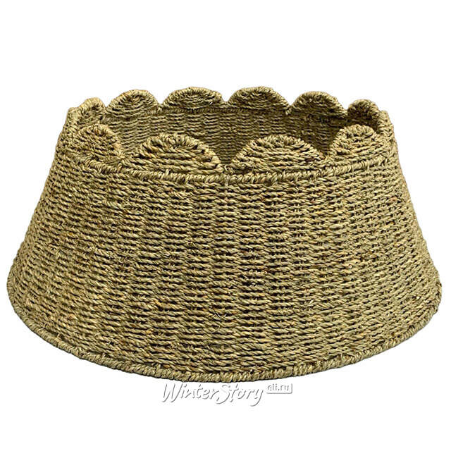 Плетеная корзина для елки Linden - Artisan Weave 87*29 см, складная Christmas Deluxe