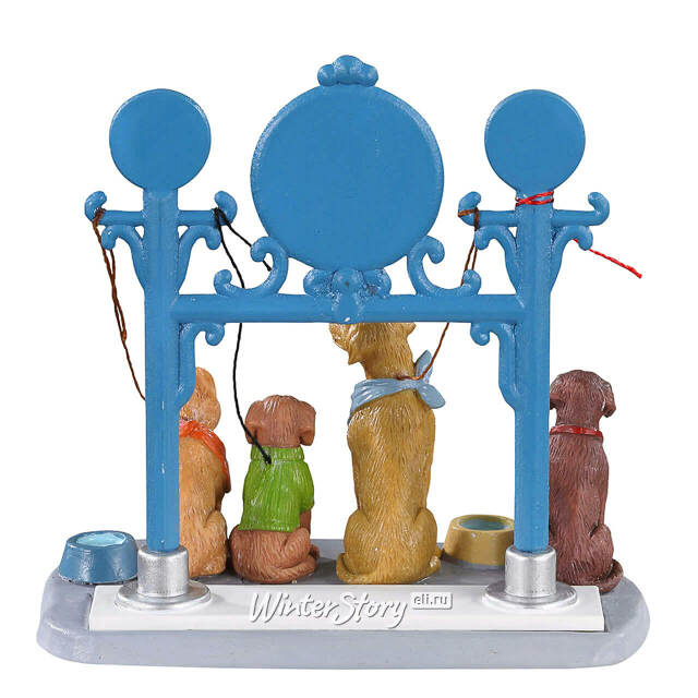 Композиция Dog Parking 9 см Lemax