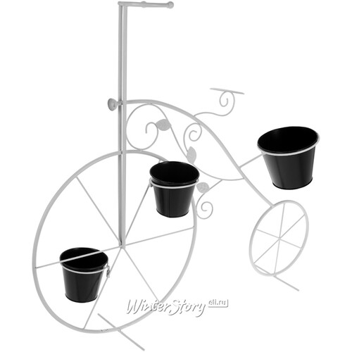Металлическая цветочница - Велосипед Ларман 80*70 см Koopman