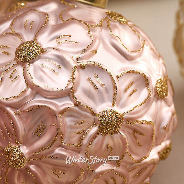 Набор стеклянных шаров Rosolina - Flower Meadow 8 см, 9 шт Christmas Deluxe