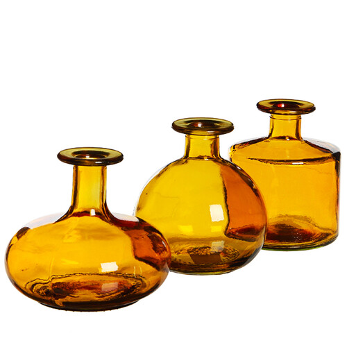 Бутылка декоративная "Благородная Охра" 12*14 см Edelman