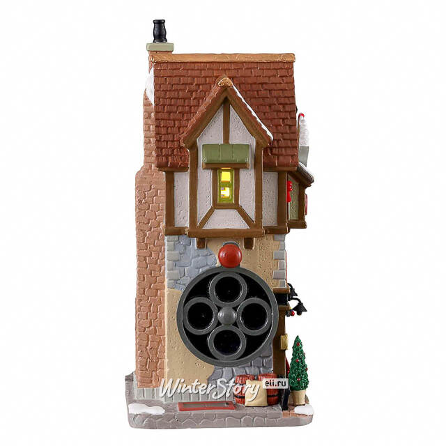 Кофейня The Coffee Bean Grinder 22*14 см, подсветка Lemax