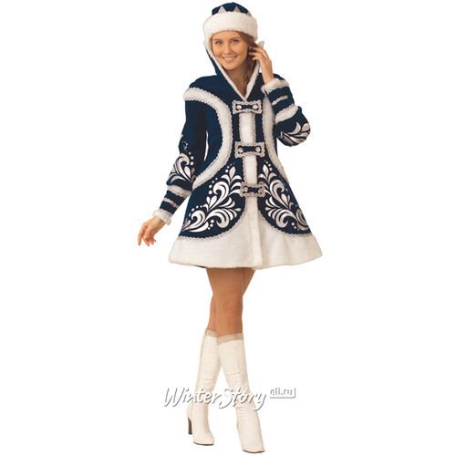 Карнавальный костюм для взрослых Снегурочка Купеческая, 44-48 размер Батик