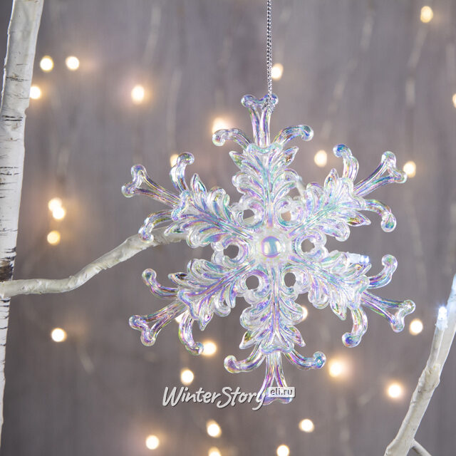 Набор елочных украшений Зимний Хрусталь, 42 игрушки Снегурочка