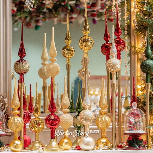 Верхушка Royal Vintage: Versailles 31 см золотая Kaemingk