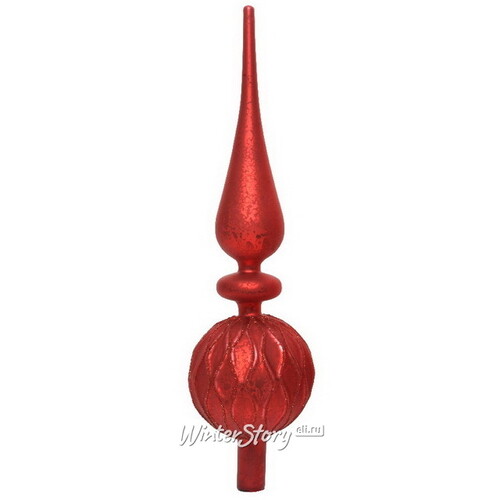 Верхушка Royal Vintage: Versailles 31 см красная Kaemingk