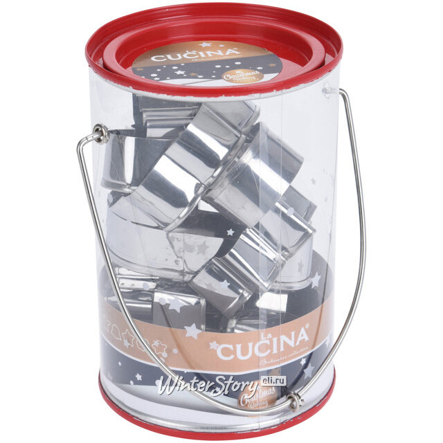 Набор новогодних форм для печенья Crispy Cookie, 10 шт Koopman