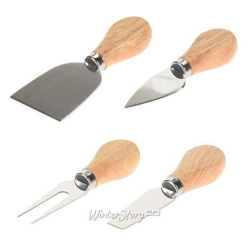Набор ножей для сыра Грюйер 4 шт Koopman