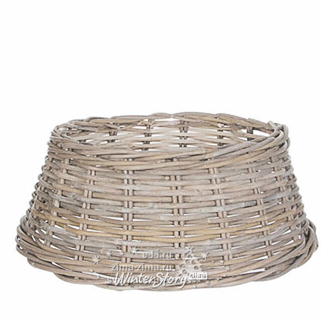 Корзина плетеная под елку Кантри Стайл 53*21 см, натуральная осветленная Edelman