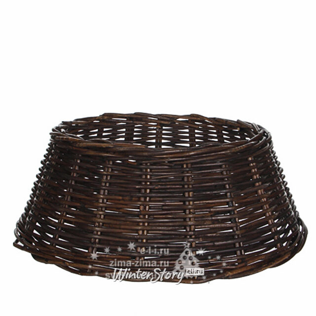 Корзина плетеная под елку Кантри Стайл 53*21 см, коричневая Edelman