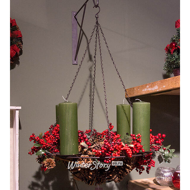 Кронштейн настенный 30*35 см темно-серый Edelman