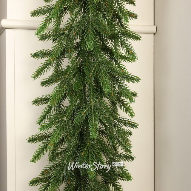 Хвойная гирлянда Ева 180*28 см, ЛИТАЯ 100% Царь Елка