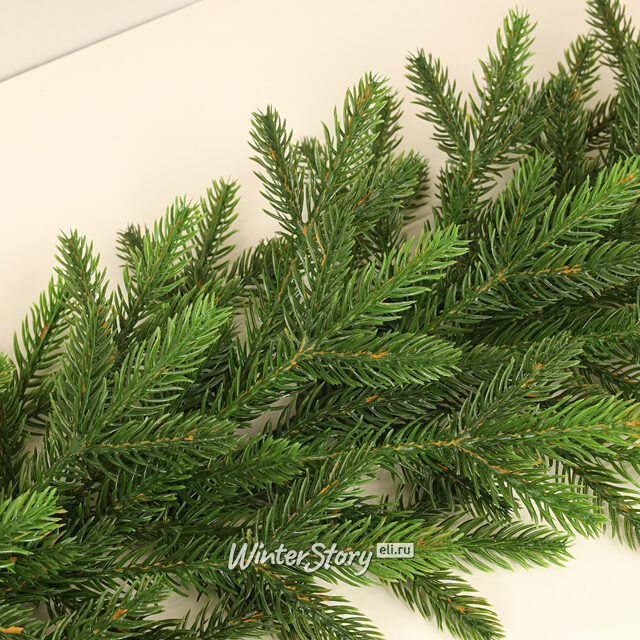 Хвойная гирлянда Ева 180*28 см, ЛИТАЯ 100% Царь Елка
