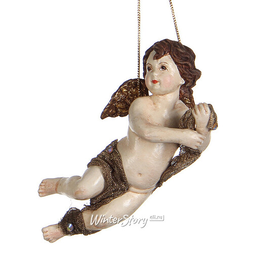Елочная игрушка Ангел Тициана-3 13 см Katherine’s Collection