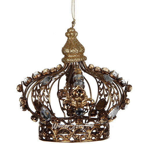 Елочная игрушка "Ажурная корона", 14 см Katherine’s Collection