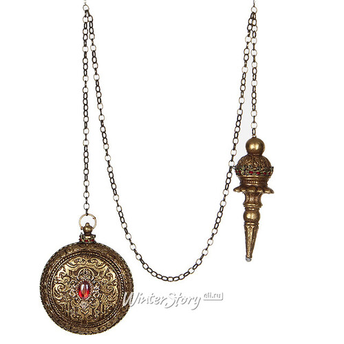 Елочное украшение Карманные Часы 9*113 см, подвеска Katherine’s Collection