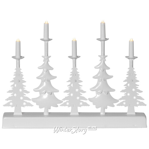 Новогодний светильник Снежный Лес 32*24 см, на батарейках Star Trading