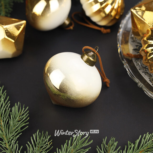Елочные шары La Ballare 8-9 см, 12 шт, стекло Winter Deco