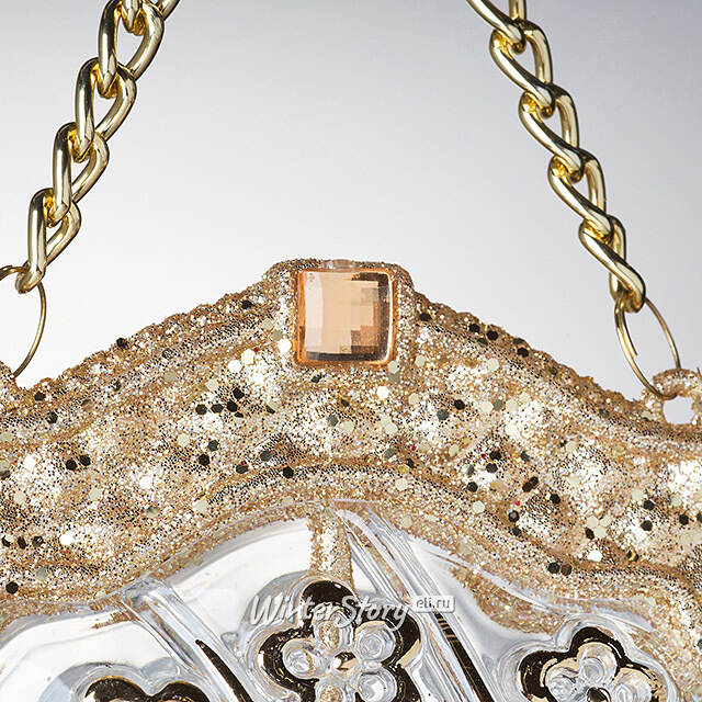 Елочная игрушка Сумочка Леди Эстер 13 см, подвеска Forest Market