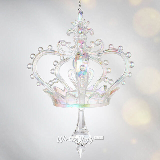 Елочная игрушка Корона для Принцессы Софи 13 см, подвеска Forest Market