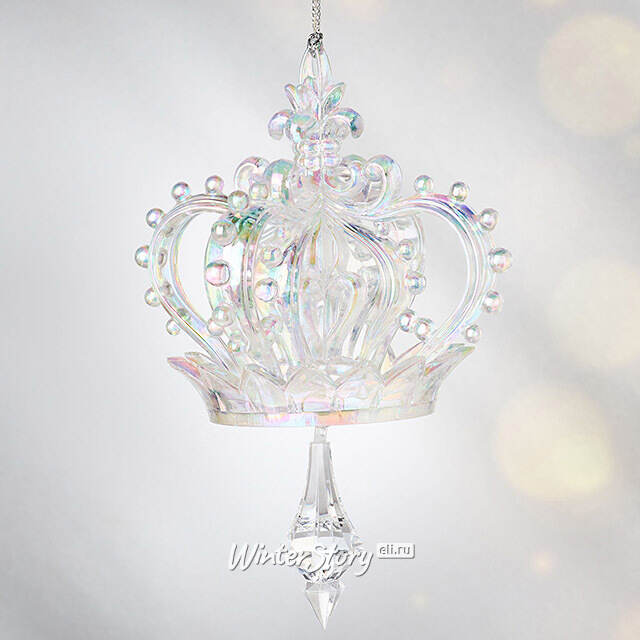 Елочная игрушка Корона для Принцессы Софи 13 см, подвеска Forest Market