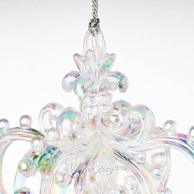 Елочная игрушка Корона для Принцессы Софи 13 см, подвеска Forest Market