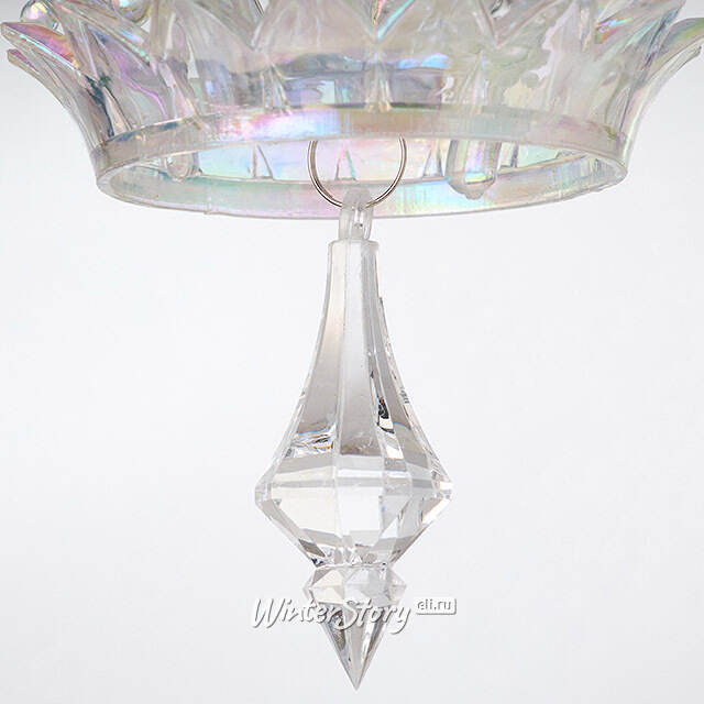 Елочная игрушка Корона для Принцессы Софи 13 см, подвеска Forest Market