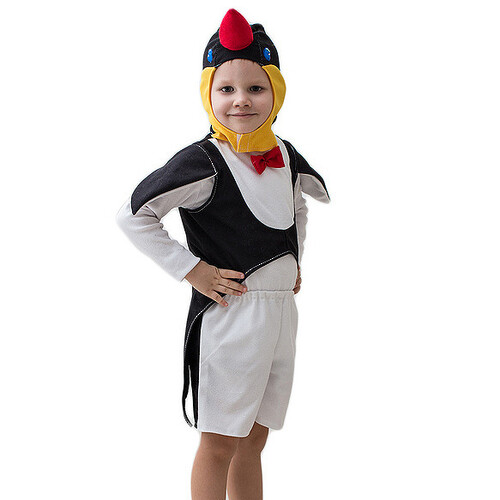 Карнавальный костюм Пингвин, шорты, рост 104-116 см Бока С
