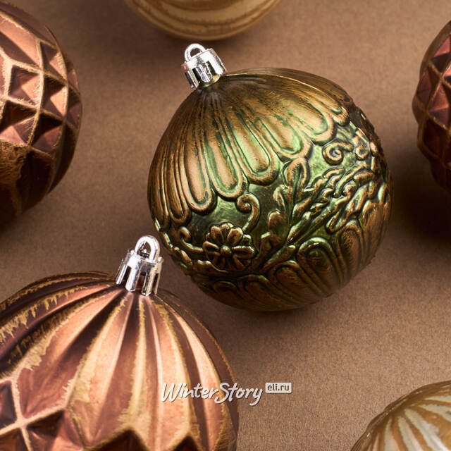 Набор пластиковых шаров Villa de Arles 8 см, 9 шт Winter Deco