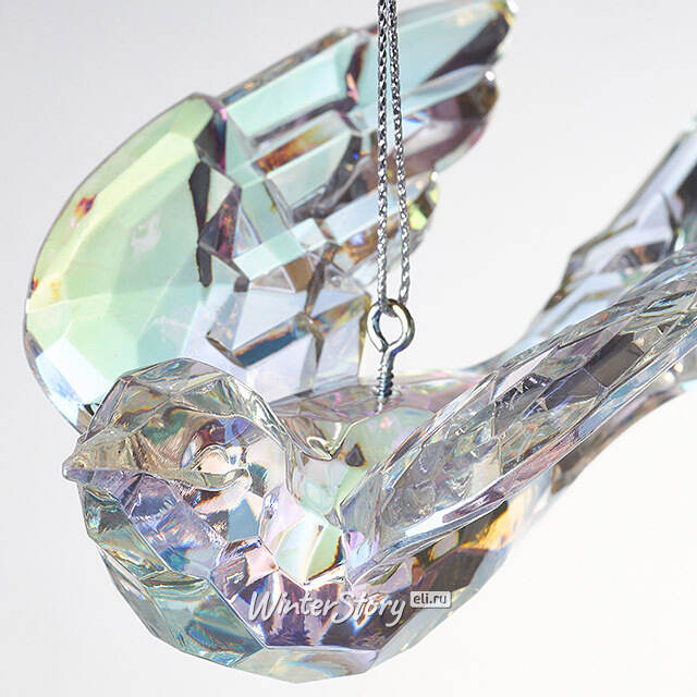 Елочная игрушка Ласточка Лейден 11 см, подвеска Forest Market