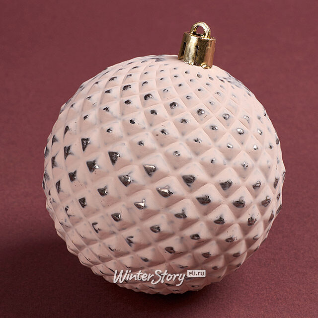 Набор пластиковых шаров Palazzo: Винтажный розовый 8 см, 9 шт Winter Deco