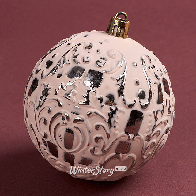 Набор пластиковых шаров Palazzo: Винтажный розовый 8 см, 9 шт Winter Deco