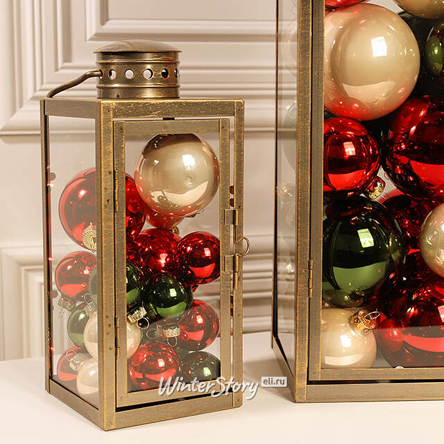 Коллекция стеклянных шаров Рождественский Манхэттен 6 см, 20 шт Kaemingk