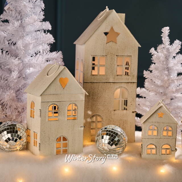 Набор елочных украшений Зеркальный Диско-шар 8 см серебряный, 3 шт Winter Deco