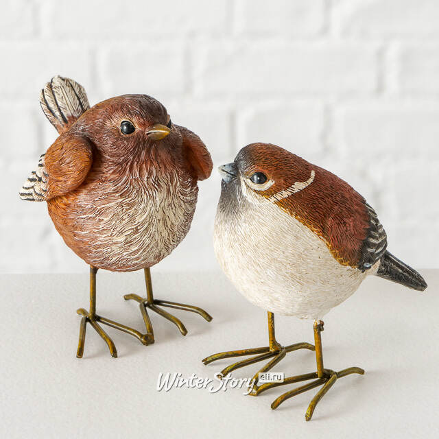 Набор декоративных фигурок Птички - San Adrian 9 см, 2 шт Boltze