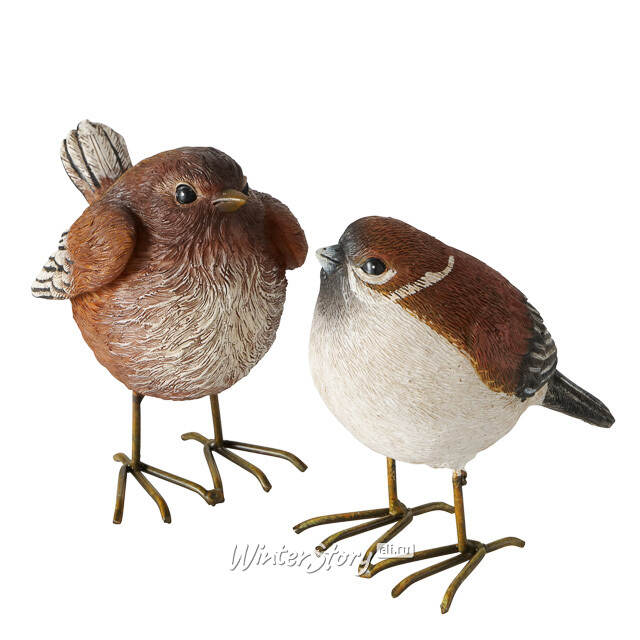 Набор декоративных фигурок Птички - San Adrian 9 см, 2 шт Boltze