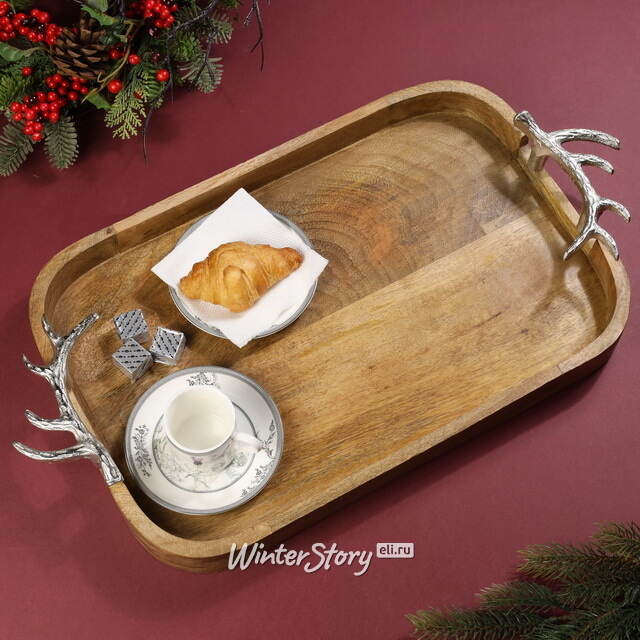 Деревянный поднос Cavoletto 56*31 см Boltze