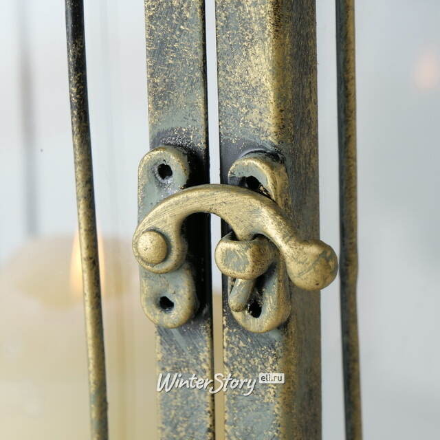 Набор металлических подсвечников-фонарей Тампере 37-54 см, 2 шт Boltze