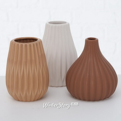 Керамическая ваза Wilma Blanco 13 см Boltze