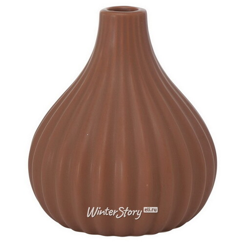 Керамическая ваза Wilma Brown 13 см Boltze