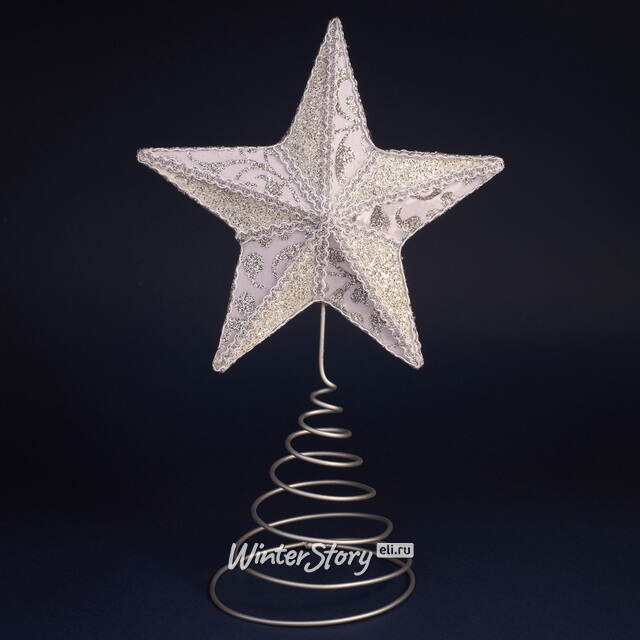Звезда на елку Cremona Glow 33 см Winter Deco