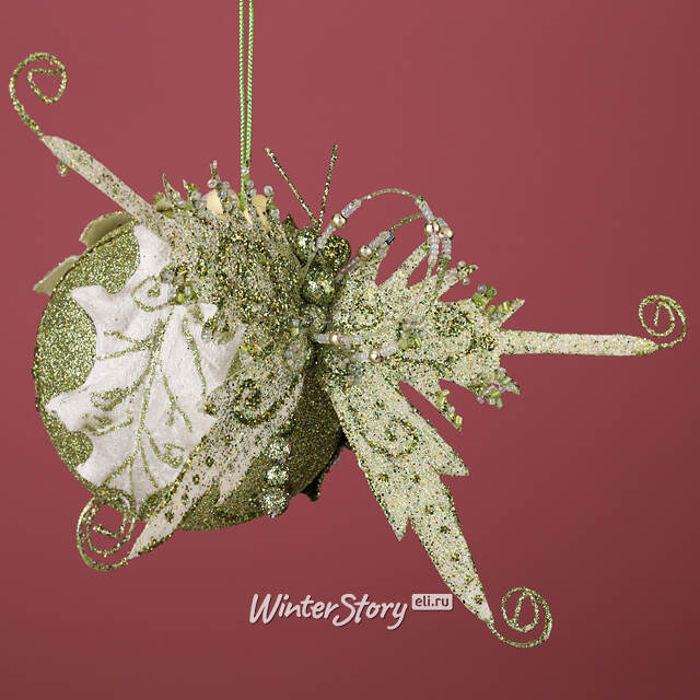 Винтажный елочный шар Мольяно - Венето 22 см Winter Deco